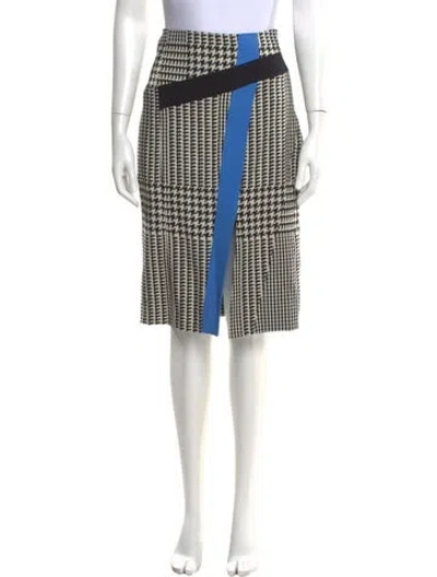 Pre-owned Emanuel Ungaro Vintage Knee-length Skirt In Multi
