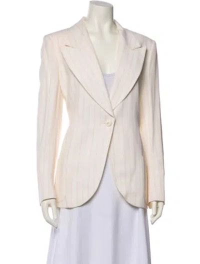Pre-owned Emanuel Ungaro Vintage Late 1980's - Early 1990's Blazer In Neutral