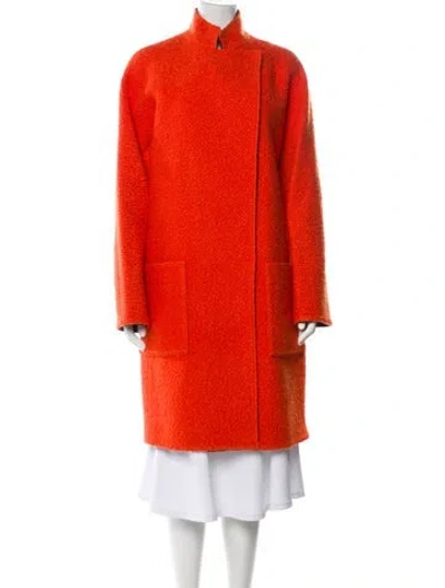 Pre-owned Emanuel Ungaro Vintage Late 2000's - Early 2010's Coat In Orange