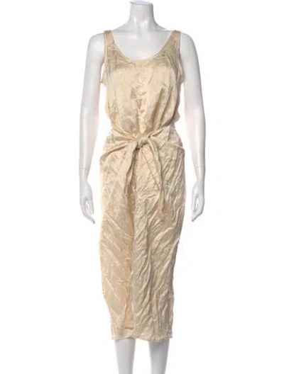 Pre-owned Emanuel Ungaro Vintage Long Dress In Black