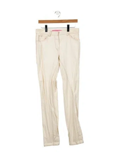 Pre-owned Emanuel Ungaro Vintage Straight Leg Pants In Neutral