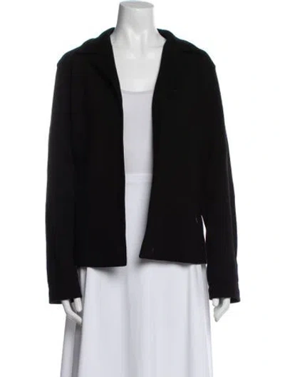 Pre-owned Emanuel Ungaro Wool Jacket In Black