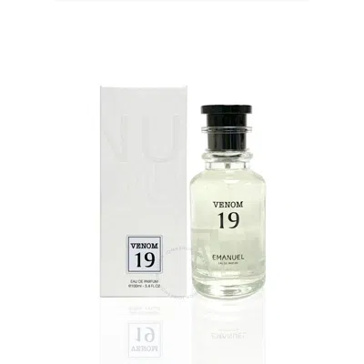 Emanuel Unisex Venom 19 Edp Spray 3.4 oz Fragrances 796520120433 In White