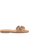 Emanuela Caruso Crystal-embellished Sandals