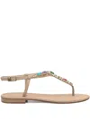 Emanuela Caruso Crystal-embellished Sandals