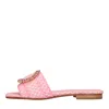 Emanuela Caruso Sandals Pink In Rosa Chiari E Naturali