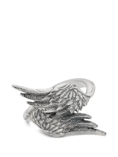 Emanuele Bicocchi Ala Ring In Silver