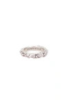 Emanuele Bicocchi Arabesque Band Ring In Silver