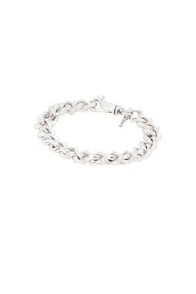 Emanuele Bicocchi Arabesque Chain Bracelet In Sterling Silver