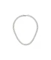 Emanuele Bicocchi Arabesque Chain Necklace In Gray