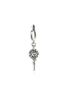 Emanuele Bicocchi Arabesque-key Single Earring In Silver