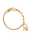 Emanuele Bicocchi Armband Mit Arabesque-schloss In Gold