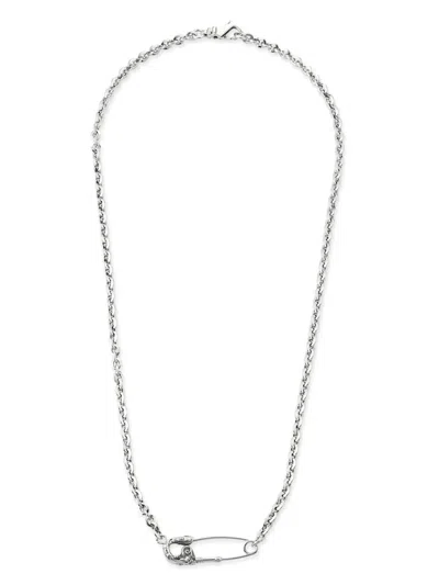 Emanuele Bicocchi Arabesque Pin Sterling-silver Necklace