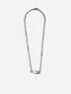 EMANUELE BICOCCHI ARABESQUE SAFETY PIN PENDANT NECKLACE