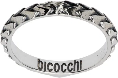 Emanuele Bicocchi Arrow Band Ring In Silver