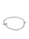 Emanuele Bicocchi Avelli Cross Bracelet In Silver