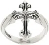 Emanuele Bicocchi Avelli Cross Ring In Silver