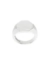 Emanuele Bicocchi Badge Ring In White