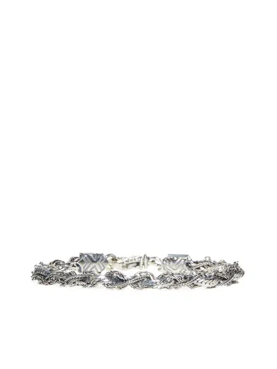 Emanuele Bicocchi Bracelet In Silver