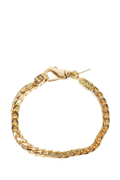 Emanuele Bicocchi Box Chain Bracelet In Green