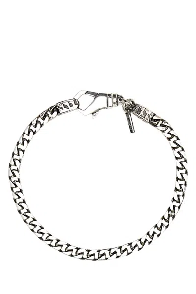 Emanuele Bicocchi Box Chain Bracelet In Silver