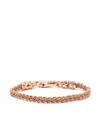 Emanuele Bicocchi Braided Chain-link Bracelet In Pink