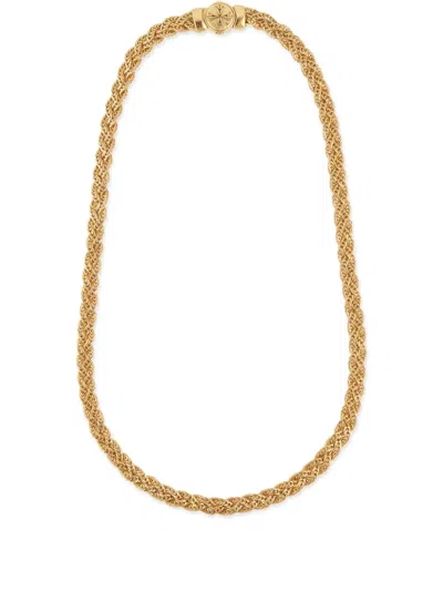 Emanuele Bicocchi Braided-chain Necklace In 金色