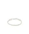 Emanuele Bicocchi Braided Foxtail Necklace In White