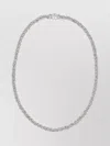Emanuele Bicocchi Braided New Logo Necklace