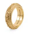 Emanuele Bicocchi Brushed-finish Ring In Gold