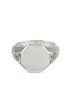 Emanuele Bicocchi Brushed-finish Ring In Silber