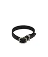 Emanuele Bicocchi Buckled Small Bracelet In Black