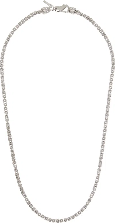 Emanuele Bicocchi Byzantine Chain Necklace In Metallic