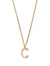 Emanuele Bicocchi C Letter-pendant Chain Necklace In Gold