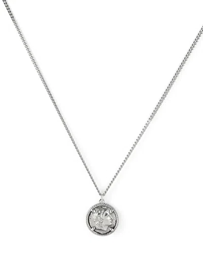 Emanuele Bicocchi Caesar Coin Sterling-silver Necklace