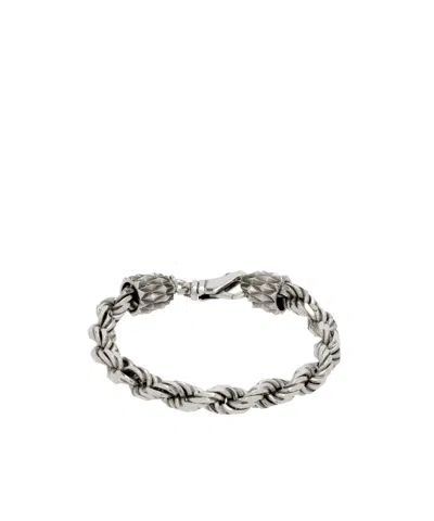 Emanuele Bicocchi Chain Bracelet In Silver