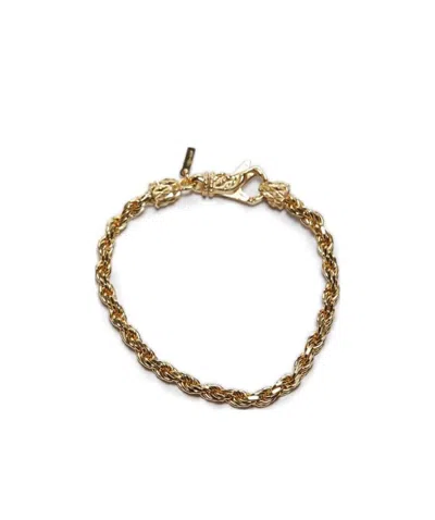 Emanuele Bicocchi Chain Design Bracelet In Yellow