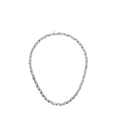 Emanuele Bicocchi Chain Necklace In Gray