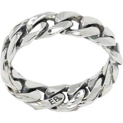 Emanuele Bicocchi Chain Ring In Silver