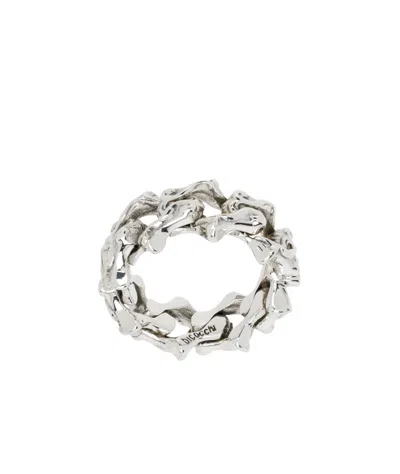 Emanuele Bicocchi Arabesque Chain-link Ring In Silver