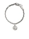 Emanuele Bicocchi Coin Charm Bracelet In Silver