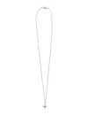 Emanuele Bicocchi Crest Star Pendant Necklace With Zirconia Accents In White