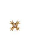Emanuele Bicocchi Crest Crystal-embellished Earring In 金色
