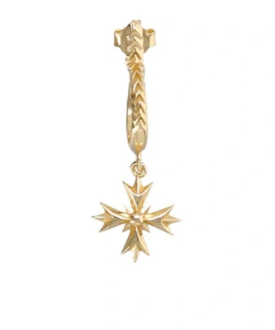 Emanuele Bicocchi Single Earring Crest In Yellow