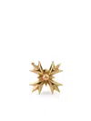 Emanuele Bicocchi Crest Gold-plated Earring In Gold