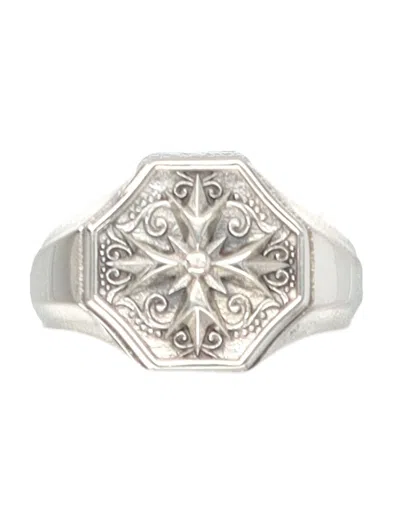 EMANUELE BICOCCHI EMANUELE BICOCCHI CREST SIGNET RING