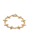 Emanuele Bicocchi Crest Sterling-silver Chain Bracelet In Gold
