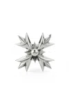 Emanuele Bicocchi Crest Stud Earring In 银色