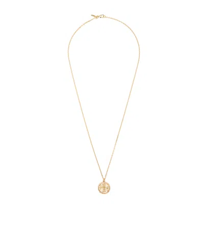 Emanuele Bicocchi Crest Tag Pendant Necklace In Neutral