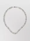 EMANUELE BICOCCHI CRYSTAL CHAIN LINK NECKLACE